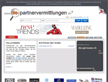 Tablet Screenshot of die-partnervermittlungen.ch